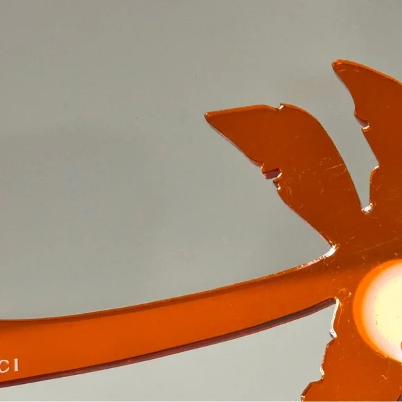 GUCCI Orange Palm Tree 2020 Resort Launch Party Key Chain Bag Charm - Picture 6 of 7